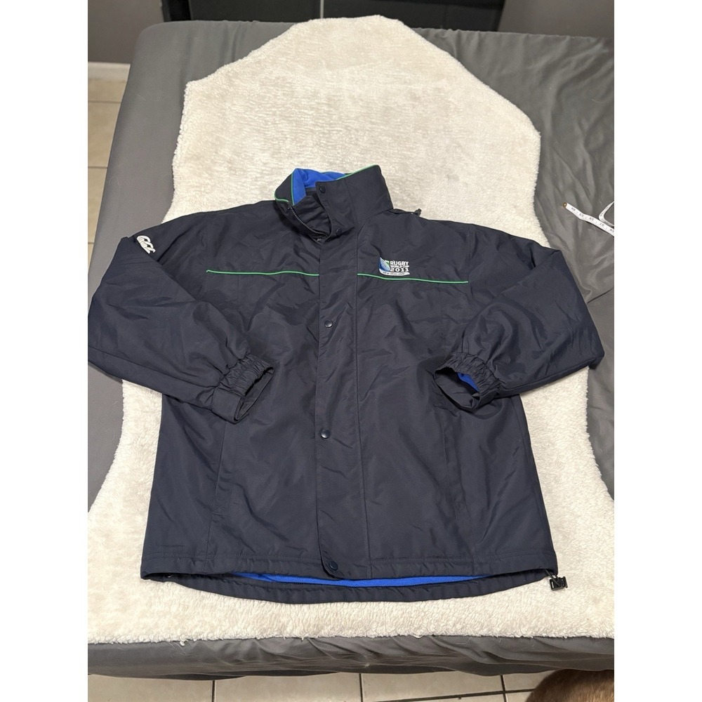 Rugby World Cup Collection New Zealand 2011 Large Blue Full Zip Jacket‎